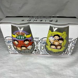 Friends TV Series Glassware Set 20oz Wine Glassware Set of 2 NEW central perk
